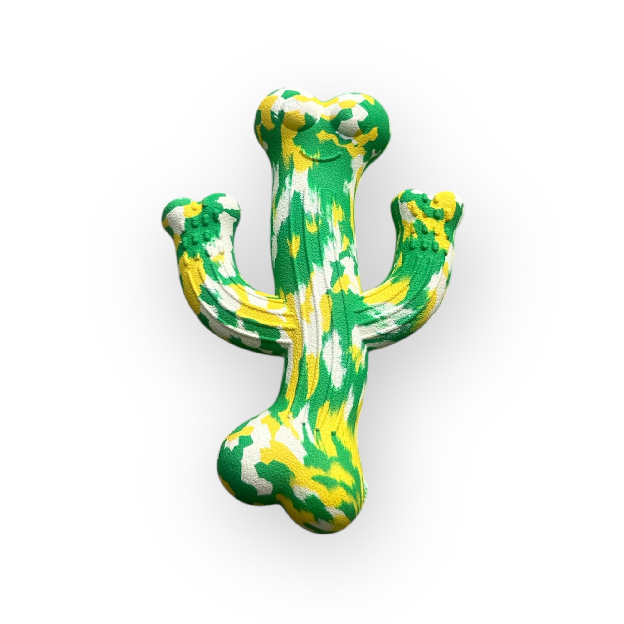 Natural Rubber Cactus Dog Toy